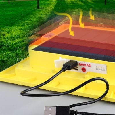 solar powered of flood light portable