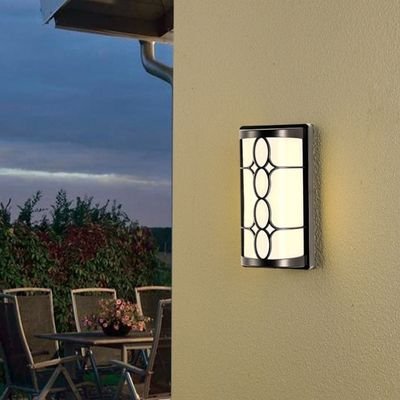 stainless steel outside wall lights