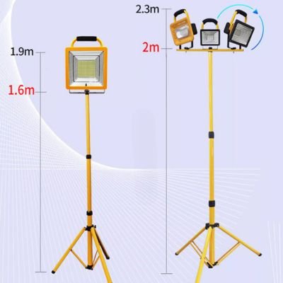 tripod for rechargeable flood light
