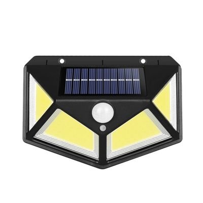 100 COB solar sensor wall light