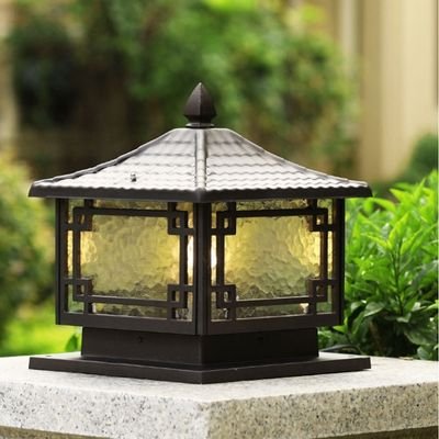 5 inch solar fence post caps