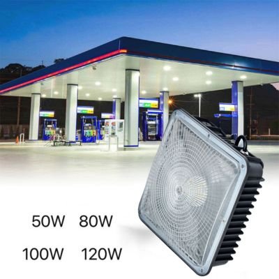 50W 80W 100W 120 square led canopy light