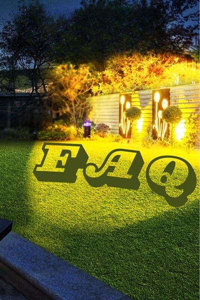 FAQ of solar spotlights
