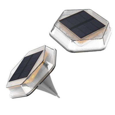 High transmittance plastic solar buried lamp