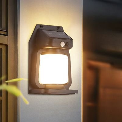 flickering flame solar wall lights