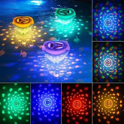floating solar diamond rgb light