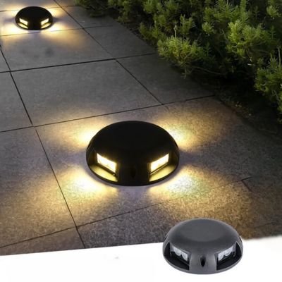 garden step lights solar