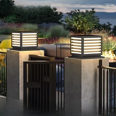 grilling solar post light