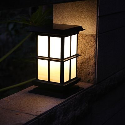 house solar deck post lights