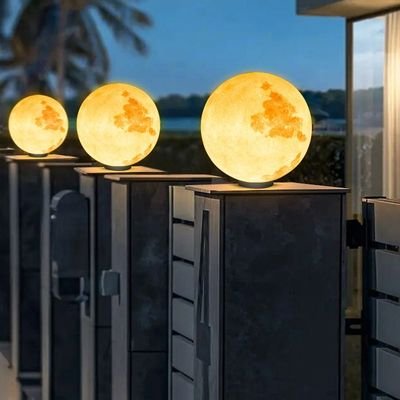moon post lamp