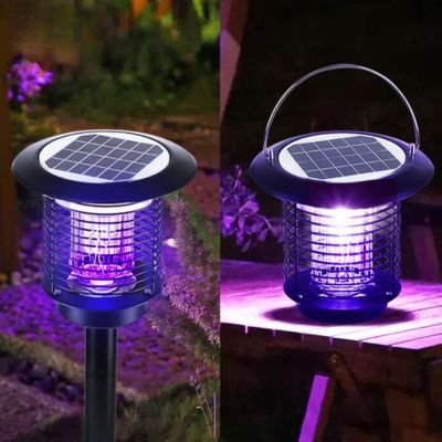 solar bug zapper lantern