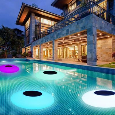 solar floating swimming pool lights