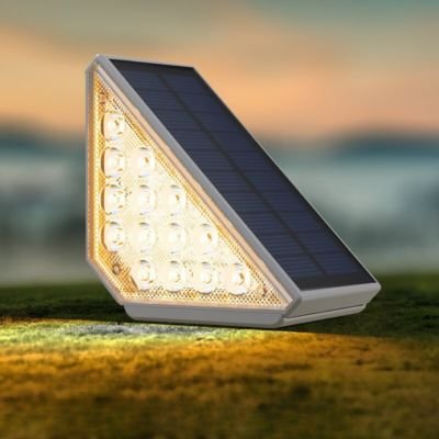 solar garden step lights