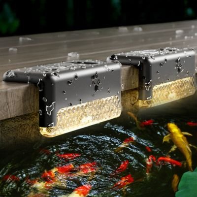 solar lights for above ground pool fence