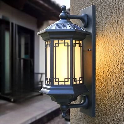 solar powered coach lamps