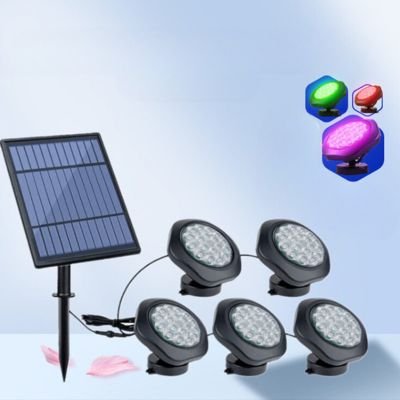 solar powered fish pond lights