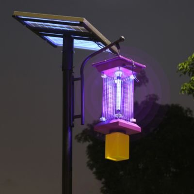 solar powered outdoor bug zapper mosquito killer