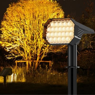 solar spotlights for trees