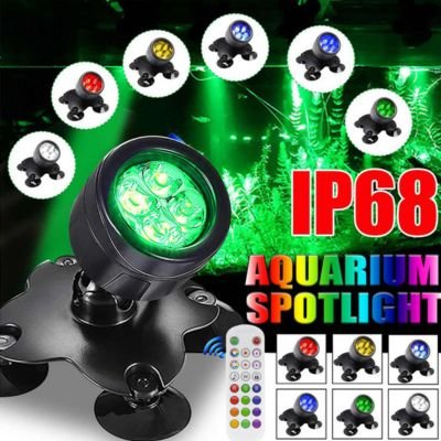 solar underwater spot light