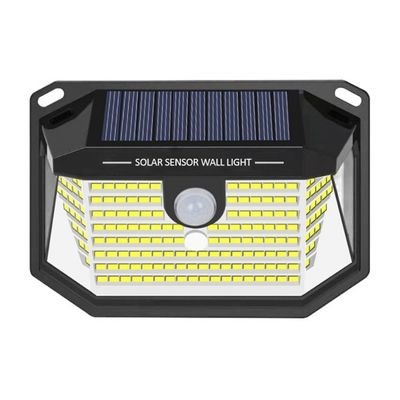 ultra-long life battery solar sensor wall light