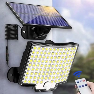 wall mounted solar flood lights