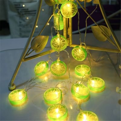 berry solar string lights