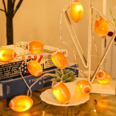 rugby string lights