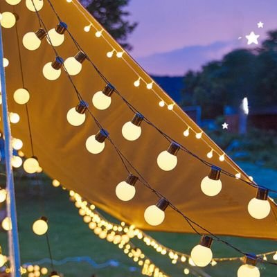 string lights for camping