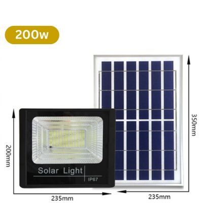 200W SMD solar flood lights
