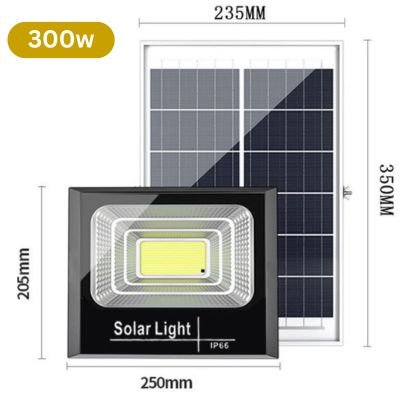 300W COB solar flood light