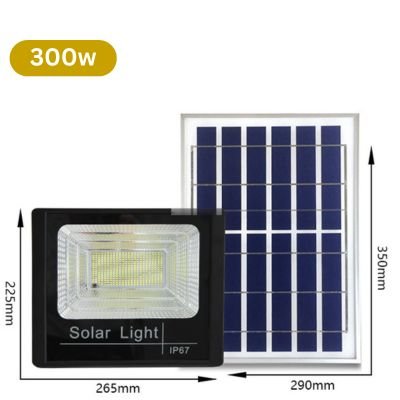 300W SMD solar flood lights