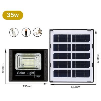 35W SMD solar flood lights