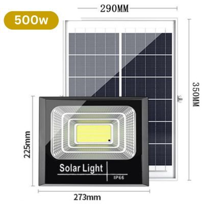 500W COB solar flood light