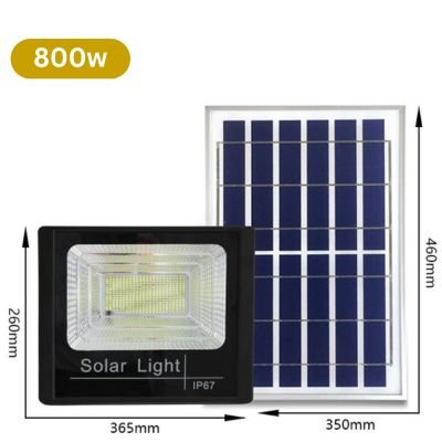 800W SMD solar flood lights