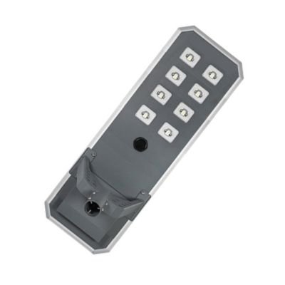 80W COB integrated solar street light