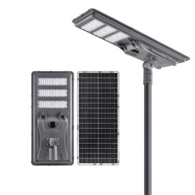 Die casting integrated solar street light