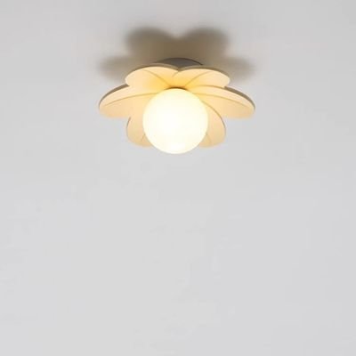 Little Yellow Lotus Dining room ceiling light