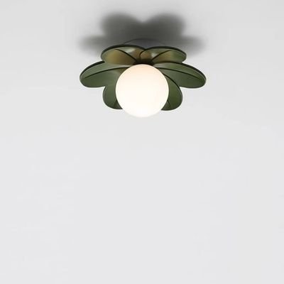 Little green Lotus Dining room ceiling light