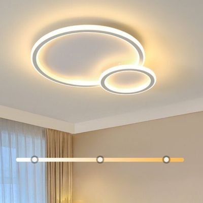 PC+Aluminum interlocking ceiling lamp