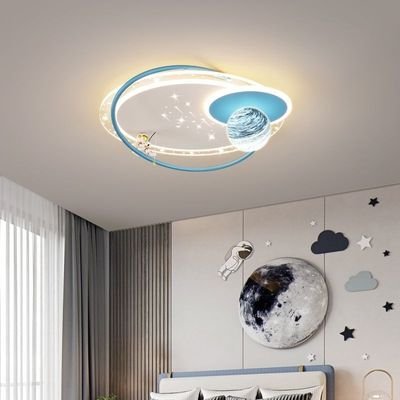 Planetary trajectories Kids room ceiling light