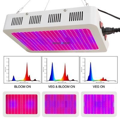 SMD 400W red and blue panel grow light