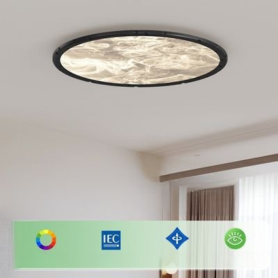 Smoke pattern creative ceiling light