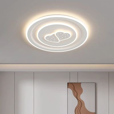 Square acrylic heart-to-heart ceiling lamp