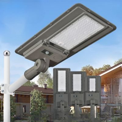 Ultra-slim high power integrated solar street light