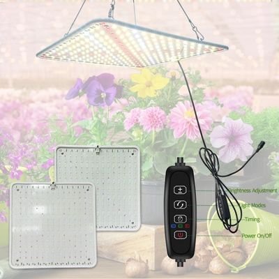 Ultra-thin hanging grow light panel 100W