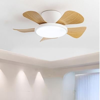 Wood grain fan light