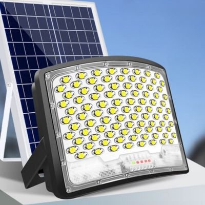 curved surface solar flood light