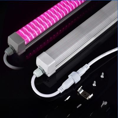 square pink T8 led grow light