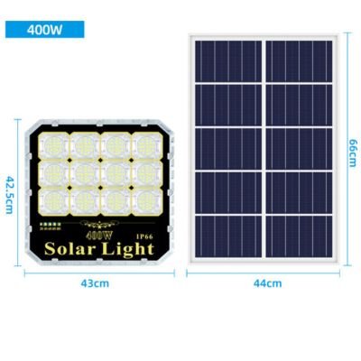 strong solar flood lights 400W