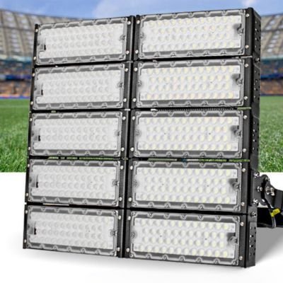 10 Modulars LED sports stadium flood lighting
